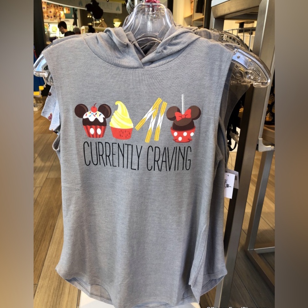 Disney Parks “Currently Craving” Hooded Sleeveless Top